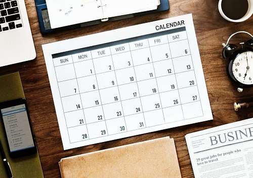 organizador Calendario