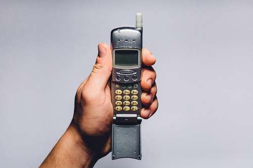 old Telefono celular antiguo