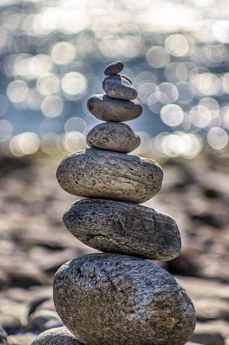 equilibrio Pila de rocas