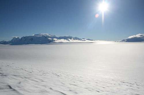 montanas nevadas El Chalten en la Provincia de Santa Cruz, Argentina