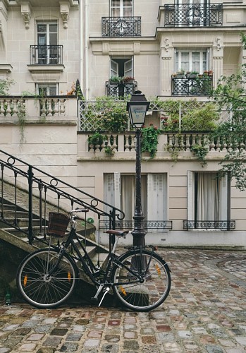 balcon Paseo en bicicleta en Francia