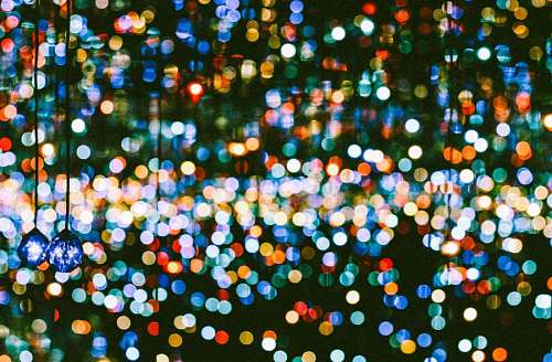 Fondo de luces de colores