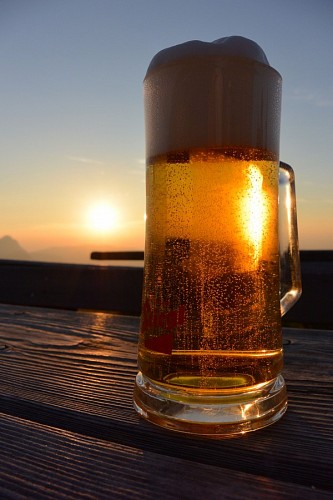 espuma Cerveza rubia