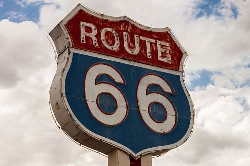 letrero Route 66