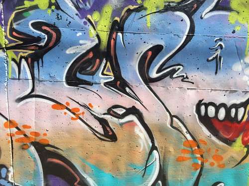color urbano Graffiti