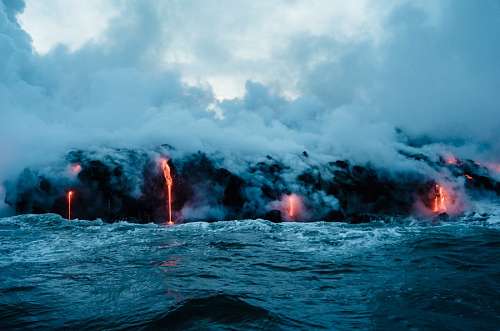 fondos de pantalla hd Lava Volcanica