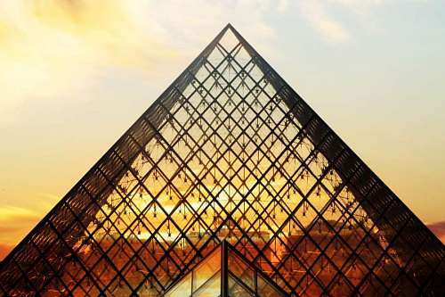lugar turistico Museo Louvre en Paris, Francia
