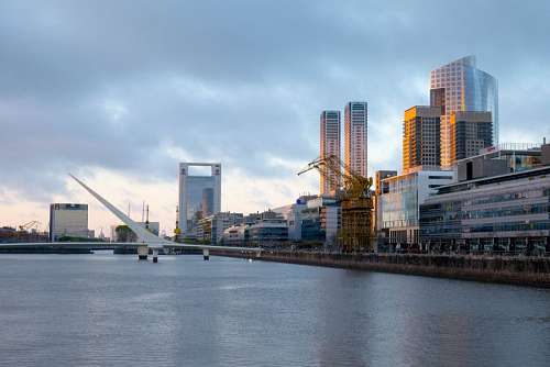 puerta de la ciudad Puerto Madero, Buenos Aires, Argentina
