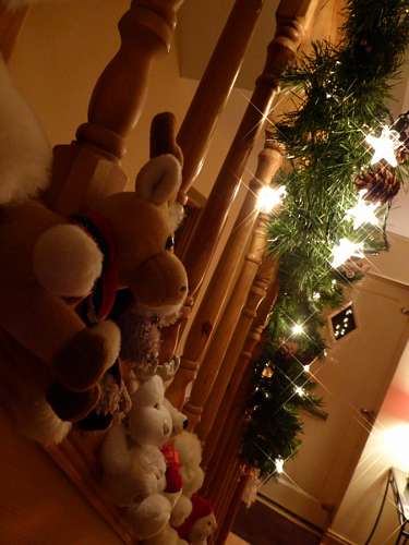 oso Escena Navidad