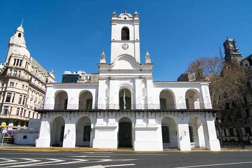 Cabildo de Buenos Aires en Plaza de Mayo 