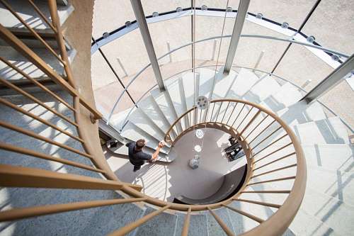 espiral escalera