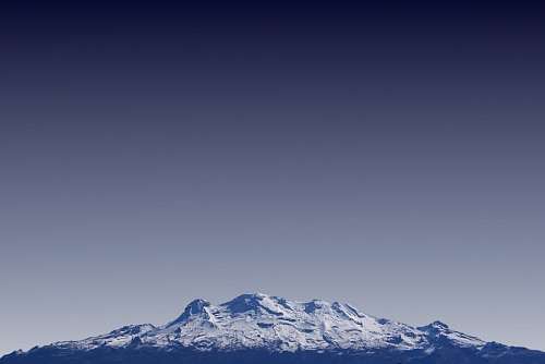 morena Volcan Iztaccíhuatl en Mexico