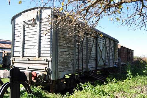 Vagon de Tren Abandonado