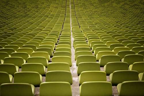 asiento Estadio Vacio