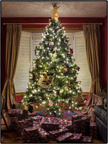 luces navidenas Arbol de Navidad