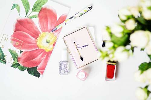 bloc de notas Accesorios de belleza y cuaderno 
