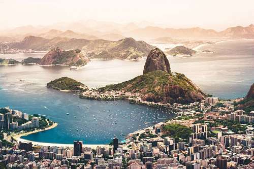 paisaje urbano de brasil Paisaje urbano de Rio de Janeiro, Brasil