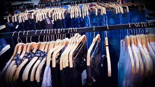 Ropa en tienda
