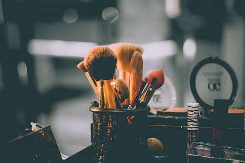 lapiz labial Brochas de comestica 