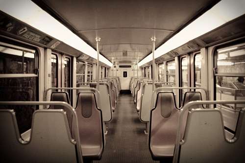 sin gente Metro, Suterraneo vacio