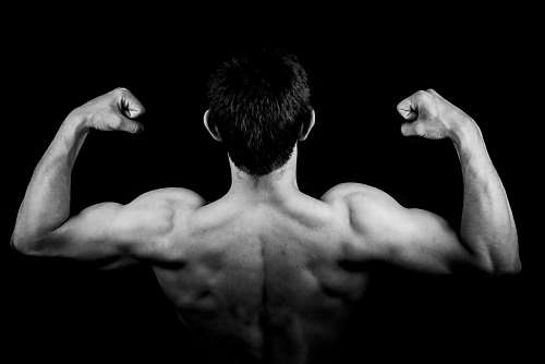 musculoso Hombre atletico