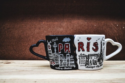 paris Tazas románticas de París 