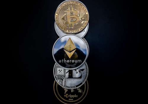 cadena Bitcoin, concepto de criptomonedas