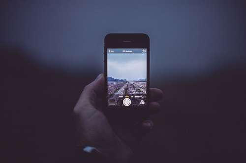 Tomar fotos con celular 