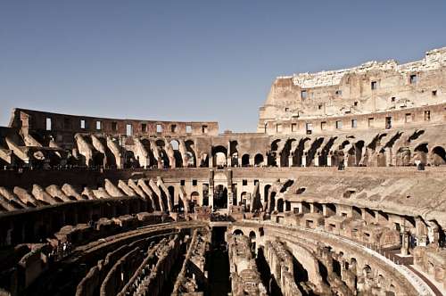 arqueologia Coliseo Romano Italia