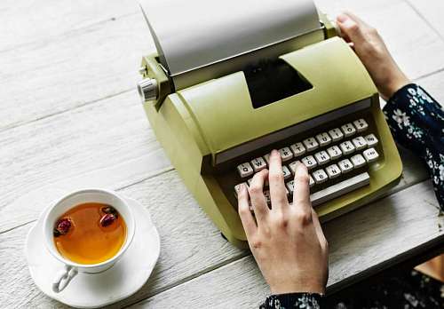 inspirar Maquina de escribir