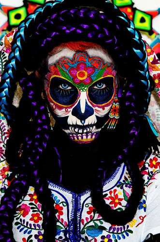 mexico Maquillaje artístico de Catrina 