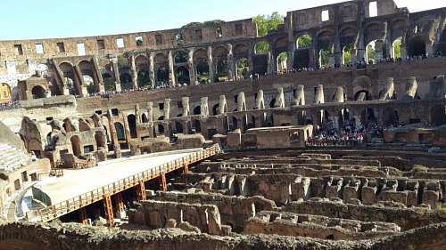 curvas Coliseo Romano