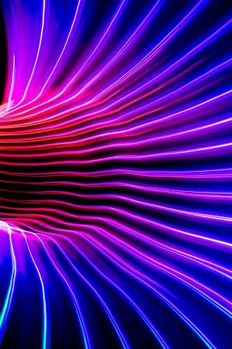 las leas Fondo de luces de neon violetas 