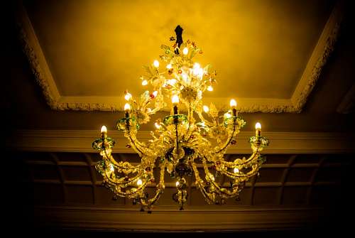 lampara luz Candelabro
