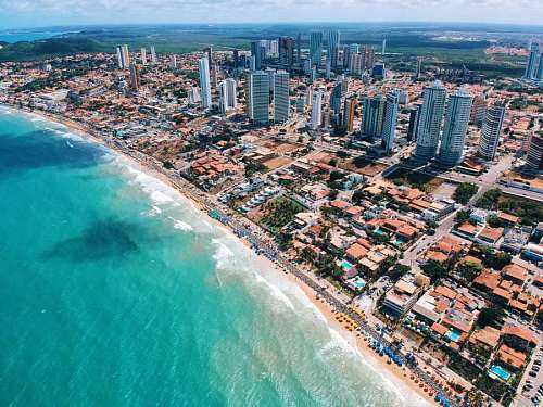 paisaje urbano de brasil Ponta Negra, Natal, Brazil