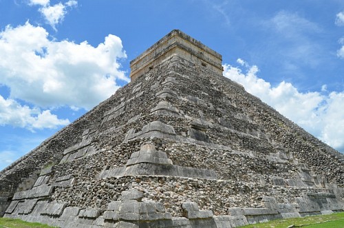 mexico Antiguo templo de Kukulcán, México 