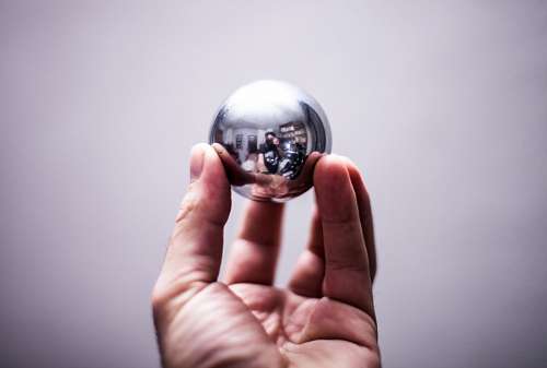 esfera Bola de Metal