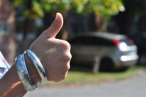pulgar Pulgar Hacia Arriba
