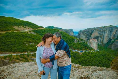 50 Pareja en el exterior
