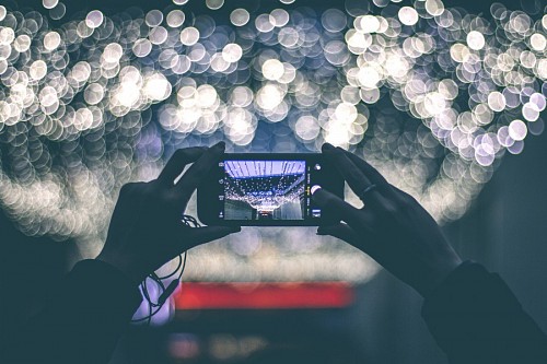 Fotografiando con smartphone efecto Bokeh 