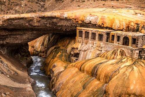 tierra Puente del Inca, Mendoza, Argentina