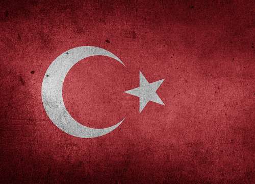 textil Bandera de Turquia