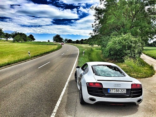 fondos de pantalla 4k Carro deportivo Audi R8 para wallpaper 