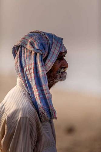 religion Retrato de un hombre anciano vista de perfil