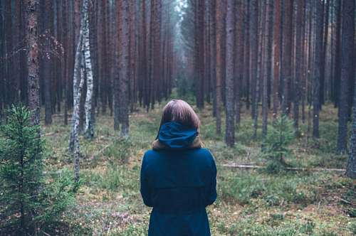 jordan Mujer en el bosque