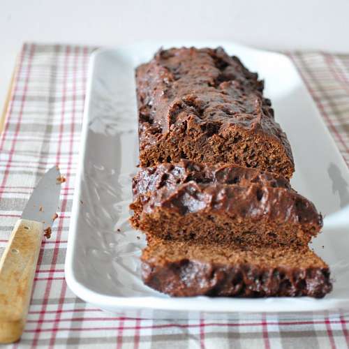 torta, chocolate, postre, comida, dulce, primer pl