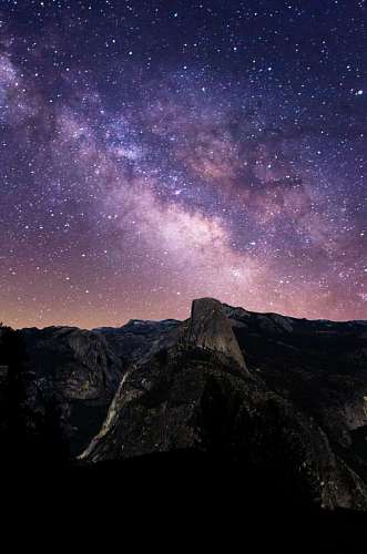 planeta tierra Paisaje de la vía láctea