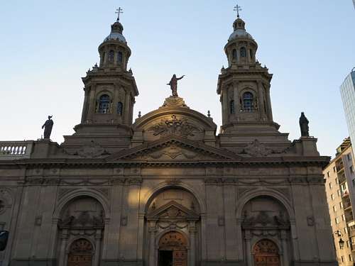 Plaza de Armas en Santiago de Chile                        