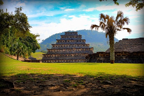 mexico Pirámide en Veracruz, México 