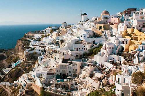 volcan o Santorini, Grecia